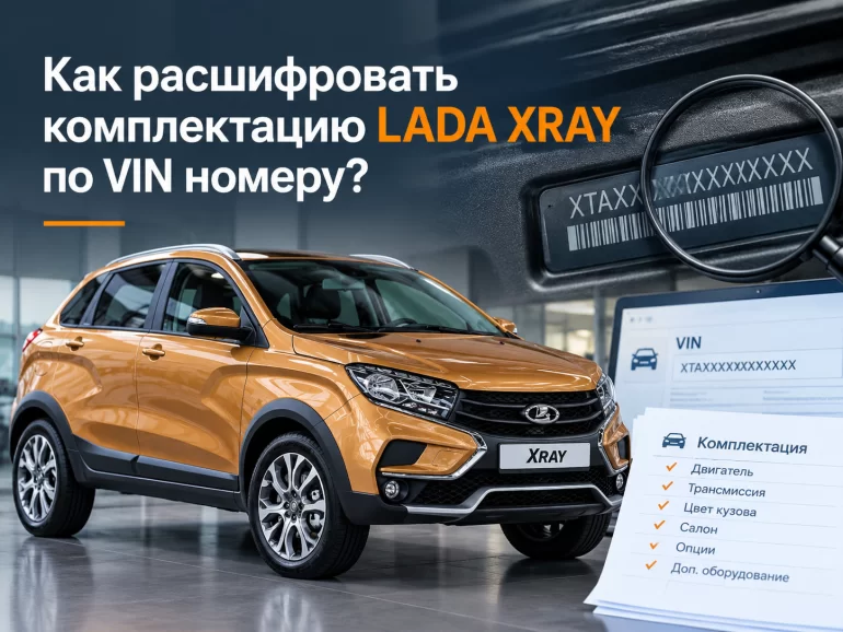 Как расшифровать комплектацию LADA XRAY по VIN номеру?