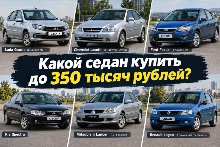 LADA Granta вошла в рейтинг лучших подержанных седанов до 350 тысяч рублей
